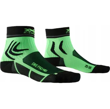 Pánské ponožky KOMPRESNÍ CYKLISTICKÉ PONOŽKY X-SOCKS VELIKOST 45-47 X-BIONIC BIKE PRO MID 4.0