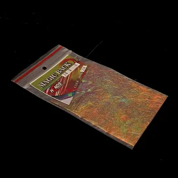 Umělá nástraha HENDS MAGIC BACK - ČERVENÁ S IRISE EFEKTEM MAB208