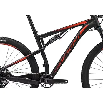 Komponent pro jízdní kolo MERIDA Rám NINETY-SIX 9.800 MATT BLACK(SHINY RED) M