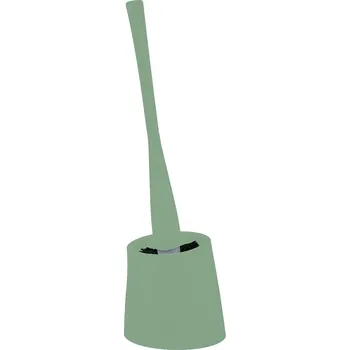 WC štětka Spirella WC štětka MOVE, s plastovou nádobou, bazalkově zelená