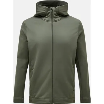 Pánská mikina MIKINA PEAK PERFORMANCE M RIDER TECH ZIP HOOD PINE NEEDLE