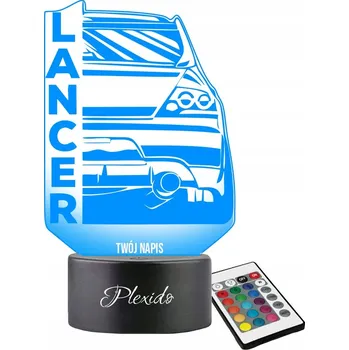 Lampička Noční lampa Plexido vícebarevná