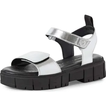 Dámské sandále Tamaris Dámské sandály TAMARIS 28209-44-941 stříbrná S5 37