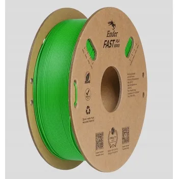 Filament FILAMENT CREALITY ENDER FAST PLA 1KG ZELENÝ GREEN 300 mm/s