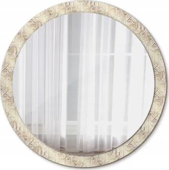 Zrcadlo Kulaté Zrcadlo na Zeď Kompozice art deco 100cm