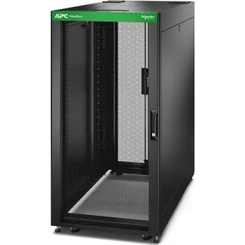 PC skříň APC Easy Rack 600mm/24U/1000mm , with Roof, Side panel, castors, feet and 4 Brackets, No Bottom, black ER6402