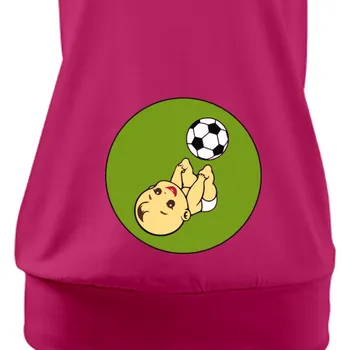 Tričko Pro těhotné | Tričko pro těhotné Fotbalista
