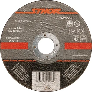 Sada nářadí Kotouč na kov 125 x 22 x 3,0 mm