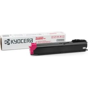 Kyocera toner TK-5315M - 18 000 stran A4 (při 5% pokrytí), pro TASKalfa408/508ci, magenta TK-5315M