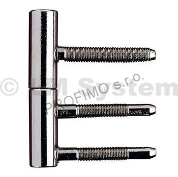 pant Dveřní závěs typ 100 průměr 15mm bronz