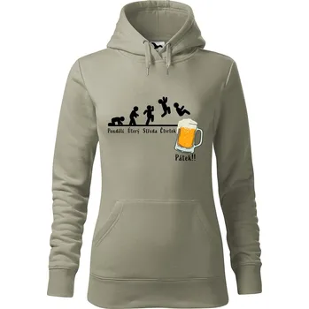 Pánská mikina Dámská mikina Týden Velikost (žena): L, Vyberte barvu: Světlá khaki