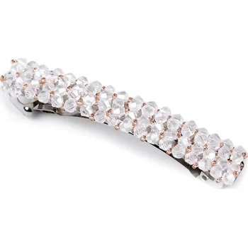 Francouzská spona do vlasů s broušenými korálky Varianta: 1 crystal, Balení: 1 ks