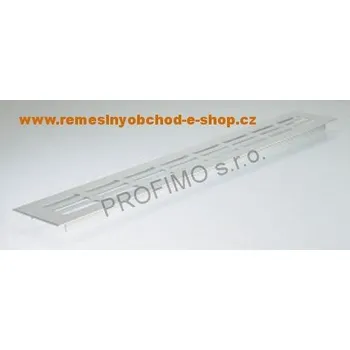 Větrací mřížka Větrací mřížka 100x2000 mm BÍLÁ (Větrací mřížka nábytková bílá)