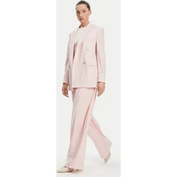 BOSS Kalhoty z materiálu 50537404 Růžová Regular Fit 38