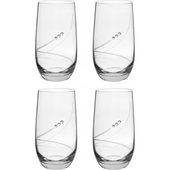 Sklenice Skleničky na koňak, skleničky na likér, skleničky na likér, skleničky na whisky, skleničky na vodu, sklenice na vodku na vodku, koktejlové skleničky , Celebration poháry 34799 bezbarvé 390ml 4 ks
