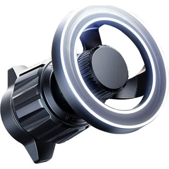 Magnetický držák Lisen do větracího otvoru (černý)