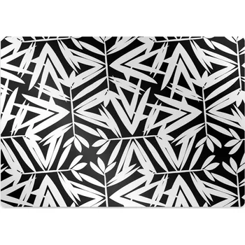 Podložka pod nábytek Podložka pod kancelářskou židli Černo-bílý vzor