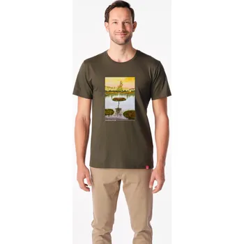 CityZen - PŘÍRODA 2023 Pánské tričko AGEN dark khaki XL
