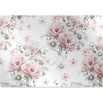 Podložka pod nábytek Podložka pod kolečkovou židli květiny