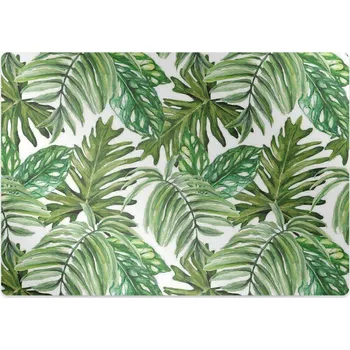 Podložka pod nábytek Podložka pod kancelářskou židli tropické listy