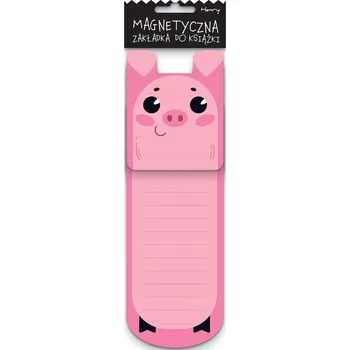Doplněk ke knize Záložka do knihy S Potiskem MAGNETICKÁ Záložka Vzor PRASÁTKO Henry