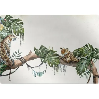 Podložka pod nábytek Podložka pod kancelářskou židli Gepardi na větvi