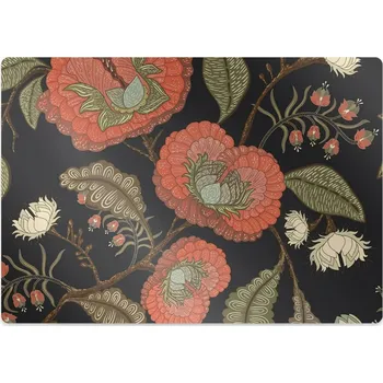 Podložka pod nábytek Podložka pod židli retro květiny