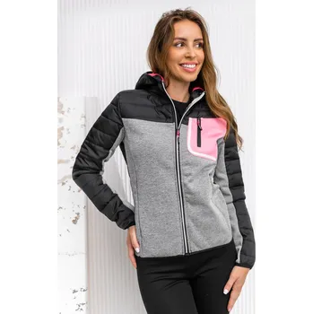 Dámské oblečení Černá dámská sportovní přechodová bunda Bolf KSW4006A1 - S