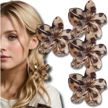 Ozdoba do vlasů J&W Sada spon do vlasů Lere leopard One size