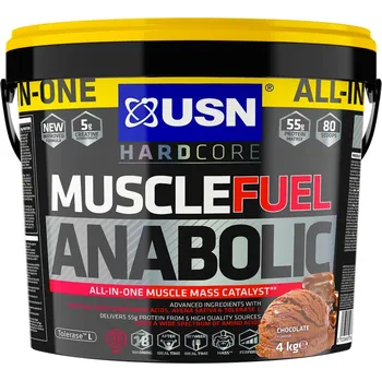 Protein USN Muscle Fuel Anabolic 4kg - karamelový popcorn