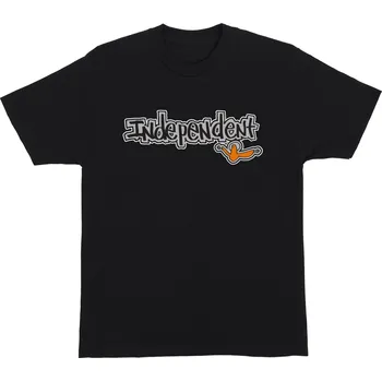 Pánské tričko INDEPENDENT triko - Gonz Bar S/S Heavyweight Black (153270) velikost: M