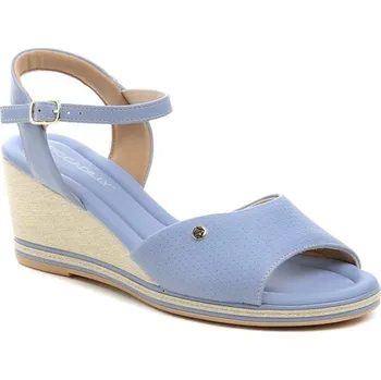 Dámská móda Piccadilly 408214-36 modré dámské sandály EU 38 + DÁREK