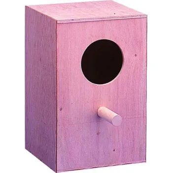 Hnízdní budka Kiki Dřevěná budka speciálne pro papoušky36,5x22,5x28cm
