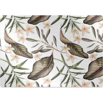 Podložka pod nábytek Podložka pod kolečkovou židli Listy a květy