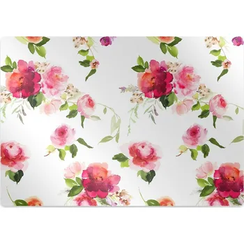 Podložka pod nábytek Podložka pod kolečkovou židli Jarní květiny