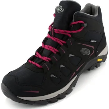 Dámská treková obuv Trekové nadměry BRÜTTING BGfrakeshigh schwarz (dámská turistická velká obuv)