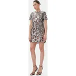 MICHAEL Michael Kors Koktejlové šaty MS582WRHDE Stříbrná Regular Fit S