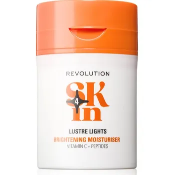 Pleťový krém Revolution Skincare Be Bright Vitamin C & Peptides Brightening Moisturiser rozjasňující krém s peptidy 50 ml