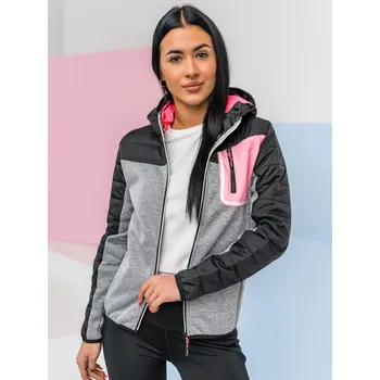 Dámská bunda Černá dámská sportovní přechodová bunda Bolf KSW4006 - M