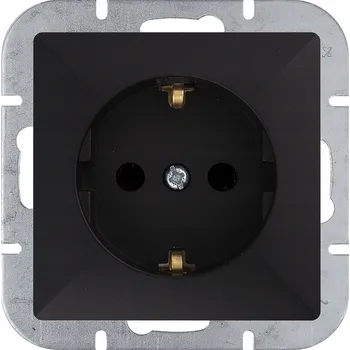 Elektrická zásuvka Elektrická Zásuvka Abex šedá