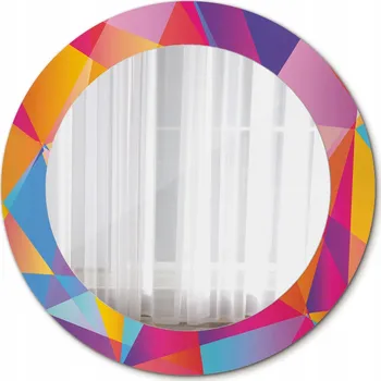 Zrcadlo Moderní zrcadlo Geometrická kompozice 60 cm