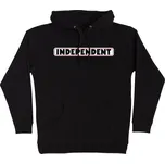 INDEPENDENT mikina - Bar Logo P/O Hooded Heavyweight Black (138644) velikost: XXL