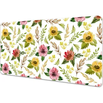 Stolní podložka Pracovní podložka s obrázkem Akvarel květiny