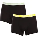 HEAD 2PACK pánské boxerky černé (701202741 023) M