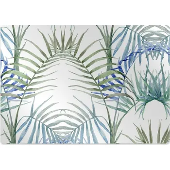 Podložka pod nábytek Podložka pod kancelářskou židli tropické listy