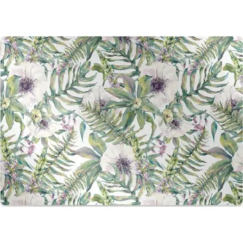 Podložka pod nábytek Podložka pod židli bílé květy