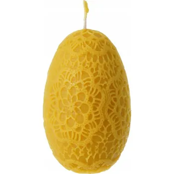 Svíčka Tradiční svíčka z včelího vosku přírodní Pasieka Rodzinna 1 ks