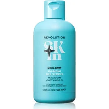 Revolution Skincare Happy Hydrate Meadowfoam Hydrating Milk Cleanser hydratační čisticí mléko 200 ml