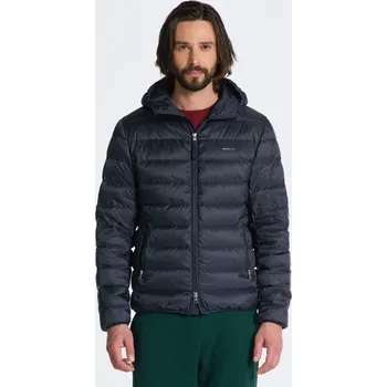 BUNDA GANT LIGHT DOWN HOOD JACKET EVENING BLUE