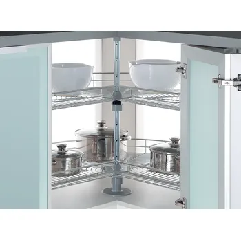 Nábytkové kování Karusel 270°, prům. 820/790x700-750 mm, chrom (Karusel 270°, prům. 820/790x700-750 mm, chrom )